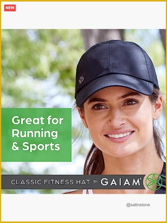 Women\'s Classic Fitness Running Hat with Quick-Dry Sweatband for Hiking & Beach main image 4
